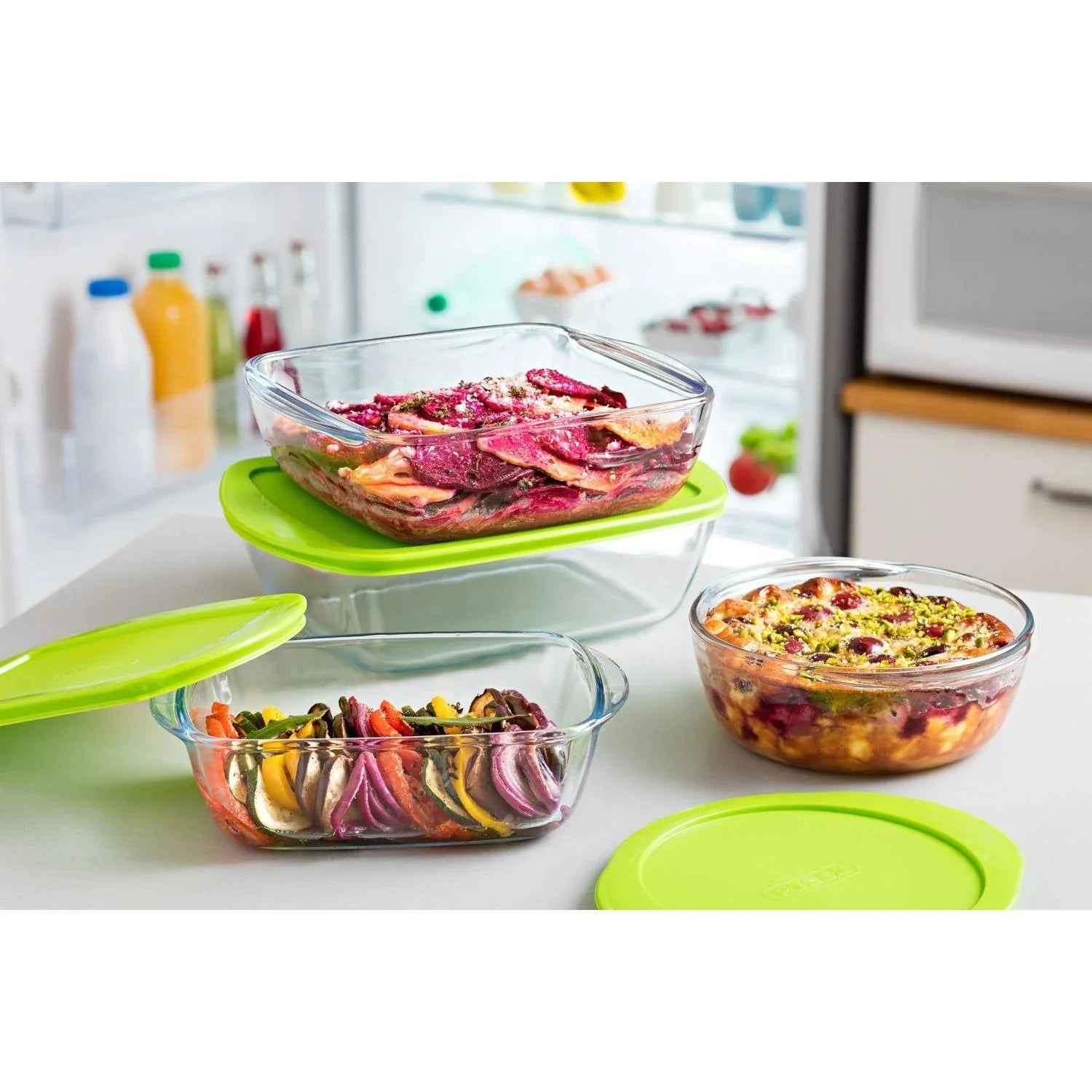 DECHOUS Insalatiera in Vetro Trasparente con Manici, Ciotola Multifunzionale per Frutta e Dessert, Ciotola Resistente e Stabile per Uso Quotidiano in Cucina DECHOUS Insalatiera in Vetro Trasparente con Manici, Ciotola Multifunzionale per Frutta e Dessert, Ciotola Resistente e Stabile per Uso Quotidiano in Cucina