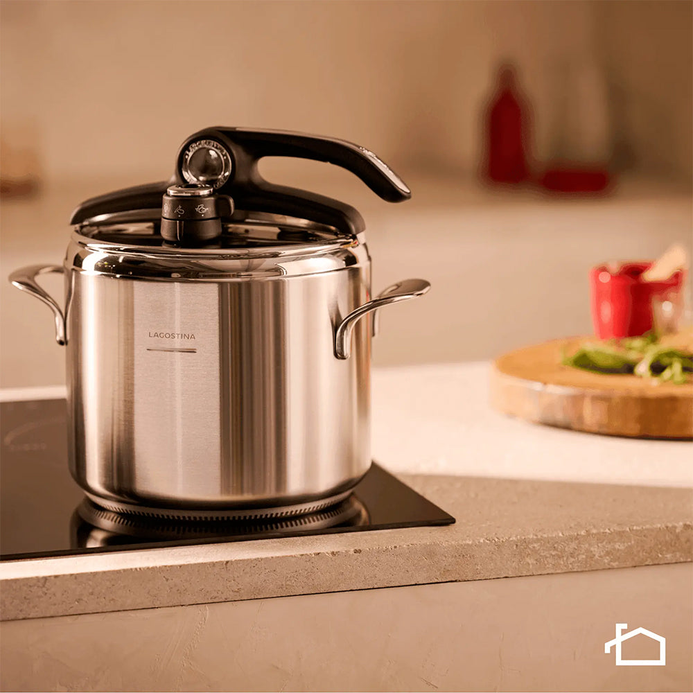 Lagostina Diva Pentola A Pressione Induzione In Acciaio Inox