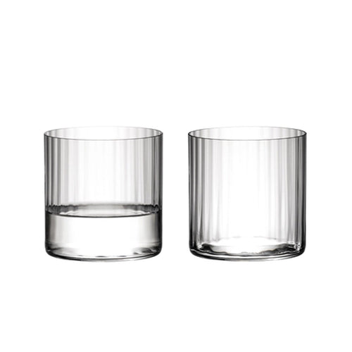 33 cl - H20 Optic Multipurpose Cocktail Tumbler In Glass Set 2 Pcs