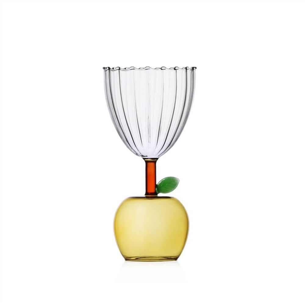 30 cl - Ichendorf Fruits And Flowers Calice Multiuso In Vetro Borosilicato