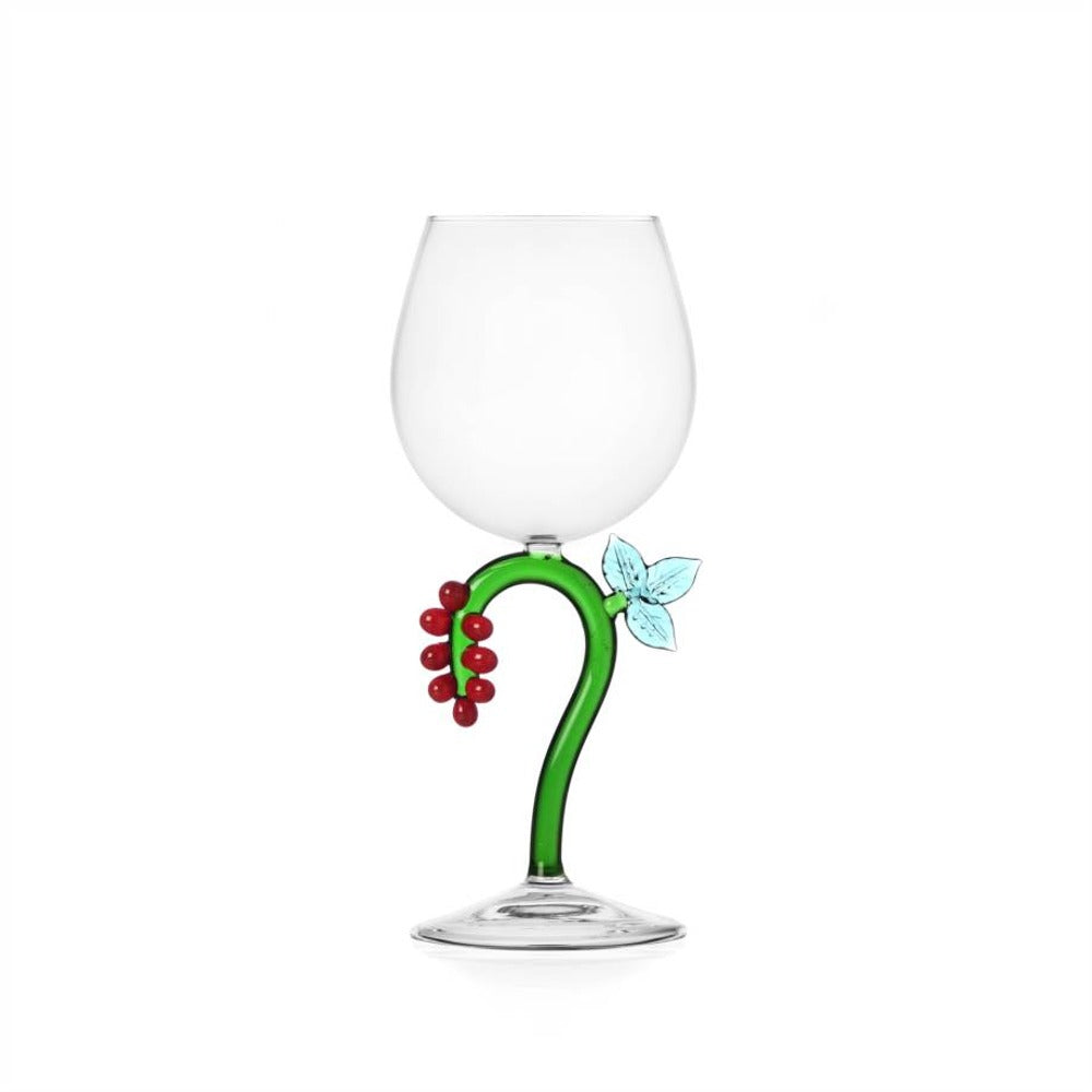 35 cl - Ichendorf Fruits And Flowers Calice Multiuso In Vetro Borosilicato