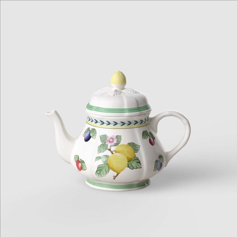 90 cl - Villeroy & Boch French Garden Fleurence Teiera In Porcellana Premium