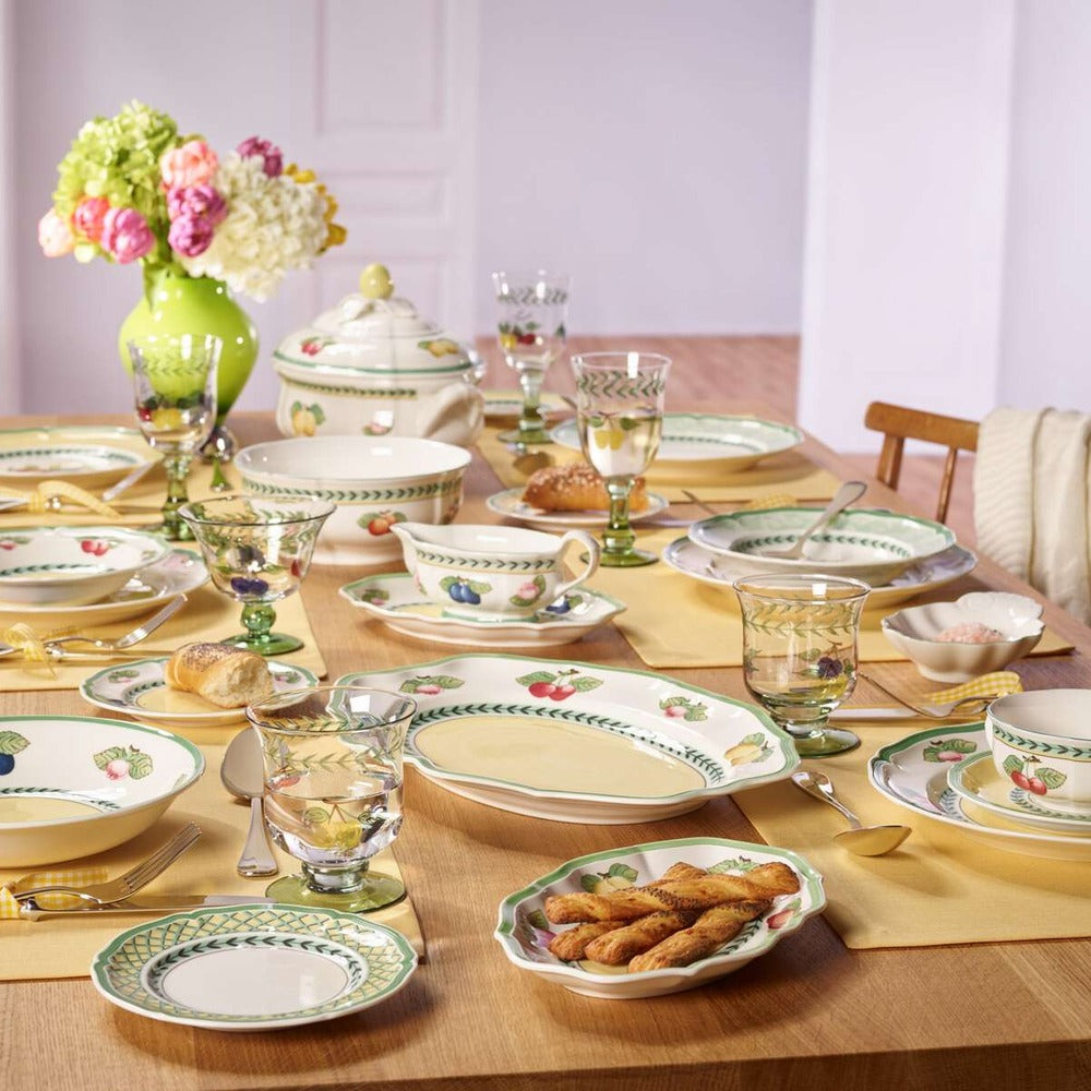 24 cl - Villeroy & Boch French Garden Fleurence Tazza Brodo In Porcellana Premium - Set 6 Pz