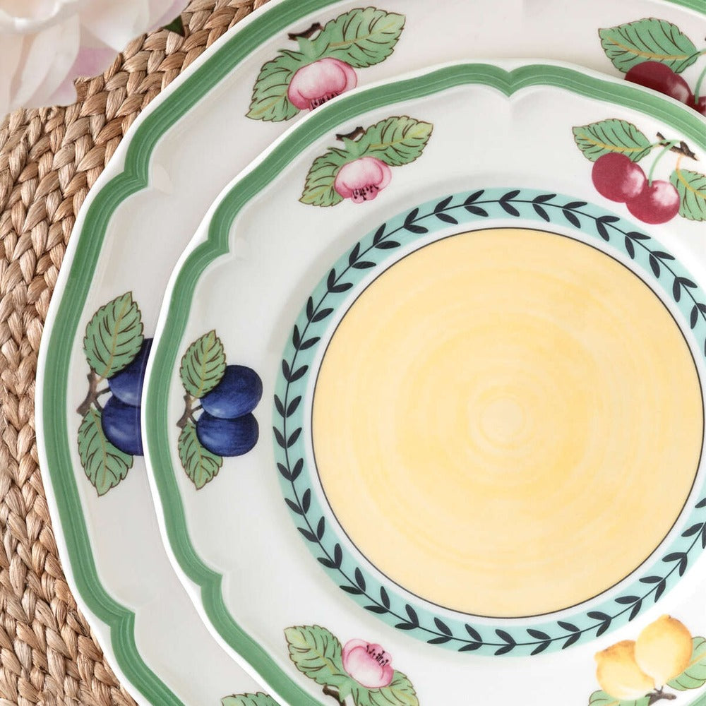 20.7 cm - Villeroy & Boch French Garden Fleurence Piatto Dessert In Porcellana Premium - Set 6 Pz