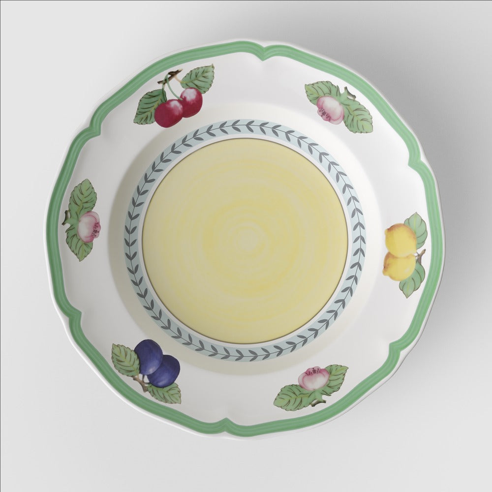30 cl - Villeroy & Boch French Garden Fleurence Piatto Fondo In Porcellana Premium - Set 6 Pz