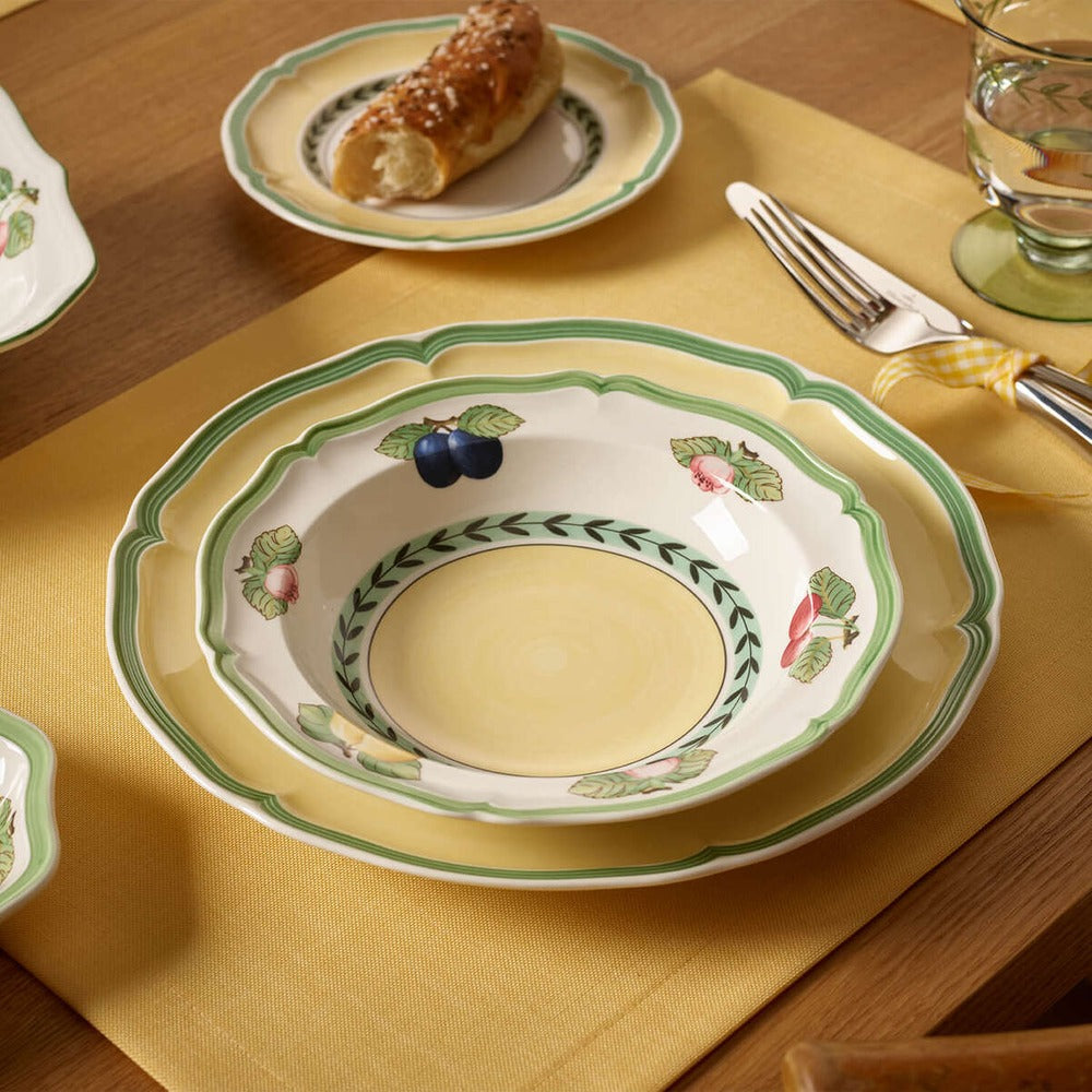 33 cl - Villeroy & Boch French Garden Fleurence Piatto Fondo In Porcellana Premium - Set 6 Pz