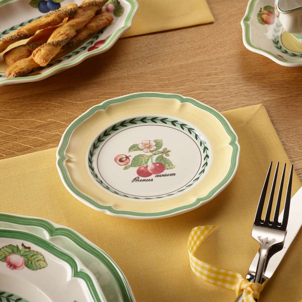 17.4 cm - Villeroy & Boch French Garden Valence Piatto Pane In Porcellana Premium - Set 6 Pz