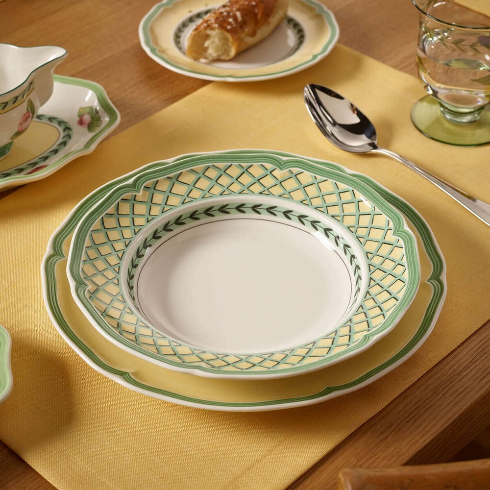30 cl - Villeroy & Boch French Garden Orange Piatto Fondo In Porcellana Premium - Set 6 Pz