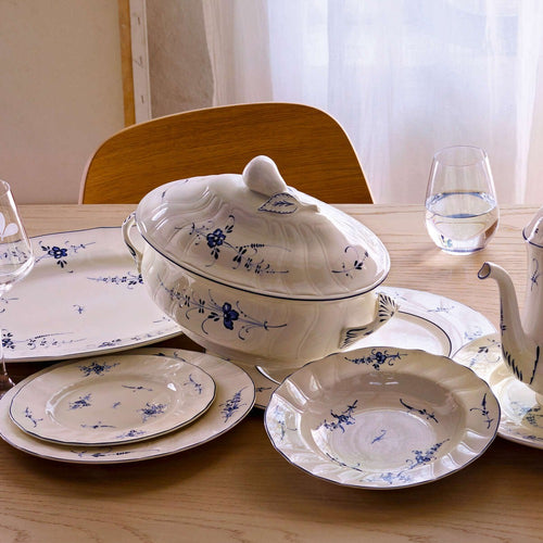 250 cl - Villeroy & Boch Vieux Luxembourg Terrina In Porcellana Premium