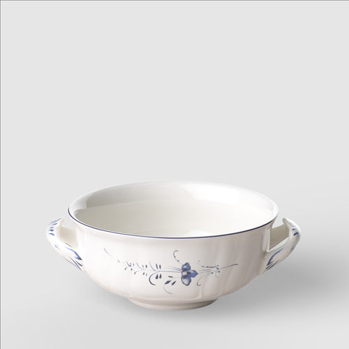 26 cl - Villeroy & Boch Vieux Luxembourg Tazza Brodo In Porcellana Premium - Set 6 Pz