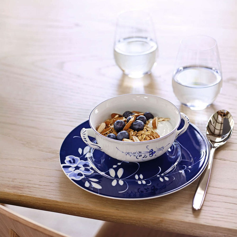 26 cl - Villeroy & Boch Vieux Luxembourg Tazza Brodo In Porcellana Premium - Set 6 Pz
