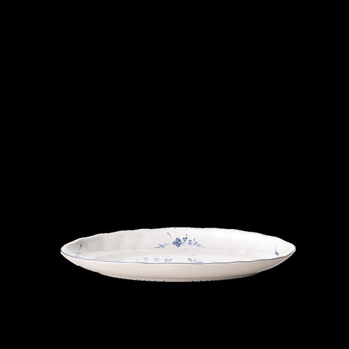 25 cm - Villeroy & Boch Vieux Luxembourg Raviera Piatto Da Portata Ovale In Porcellana Premium
