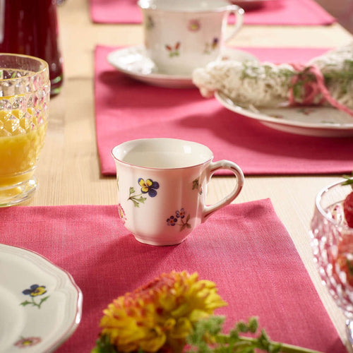 8 cl - Villeroy & Boch Petite Fleur Tazzina Caffè Espresso In Porcellana Premium - Set 6 Pz