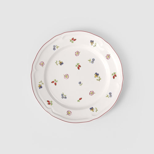 26.7 cm - Villeroy & Boch Petite Fleur Piatto Piano In Porcellana Premium - Set 6 Pz