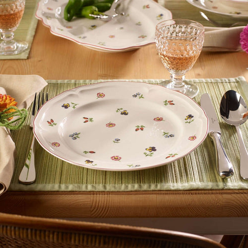26.7 cm - Villeroy & Boch Petite Fleur Piatto Piano In Porcellana Premium - Set 6 Pz