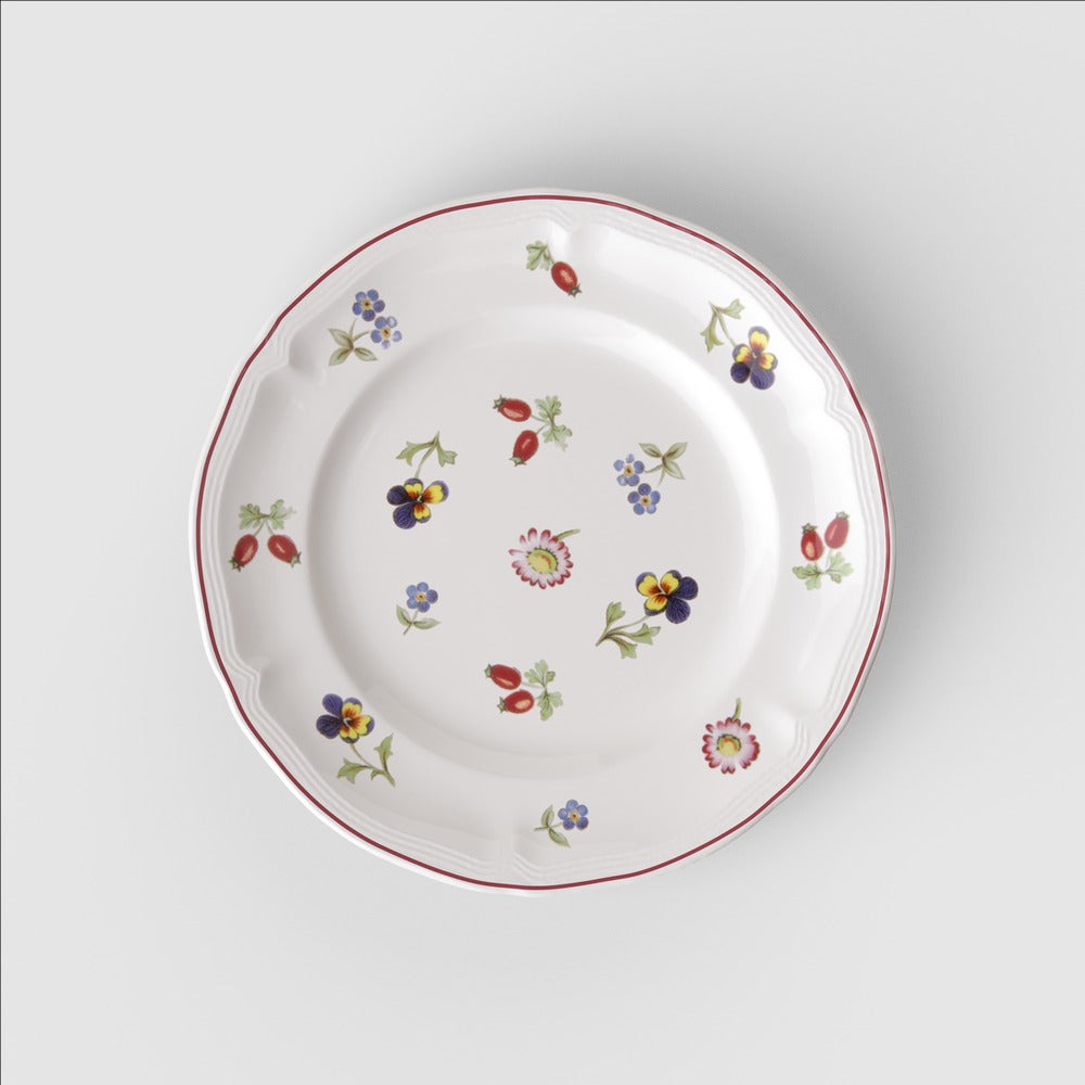 17.4 cm - Villeroy & Boch Petite Fleur Piatto Pane In Porcellana Premium - Set 6 Pz