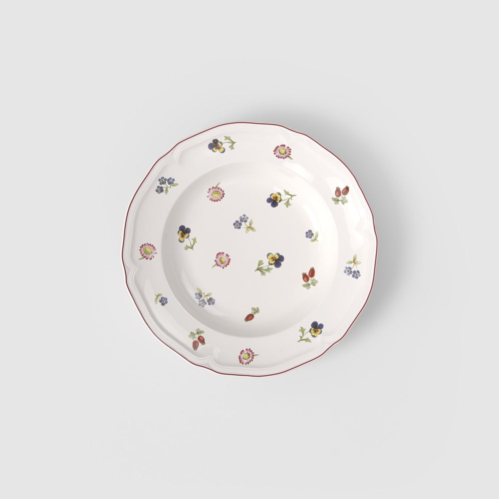 30 cl - Villeroy & Boch Petite Fleur Piatto Fondo In Porcellana Premium - Set 6 Pz