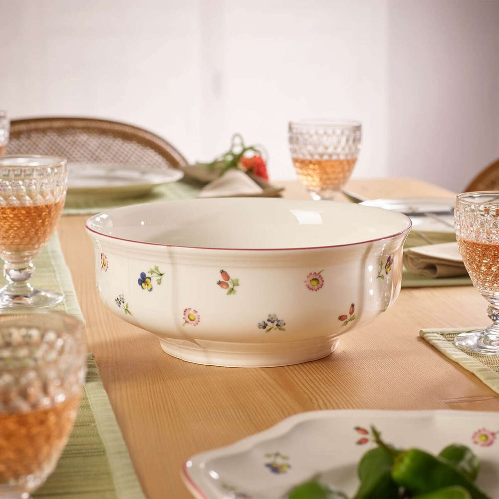 130 cl - Villeroy & Boch Petite Fleur Insalatiera In Porcellana Premium