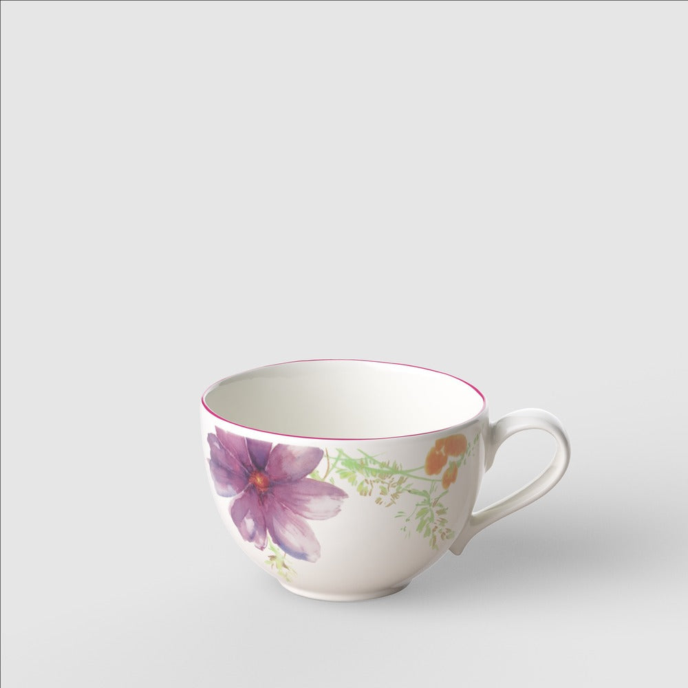 15 cl - Villeroy & Boch Mariefleur Basic Tazza Tè In Porcellana Premium - Set 6 Pz