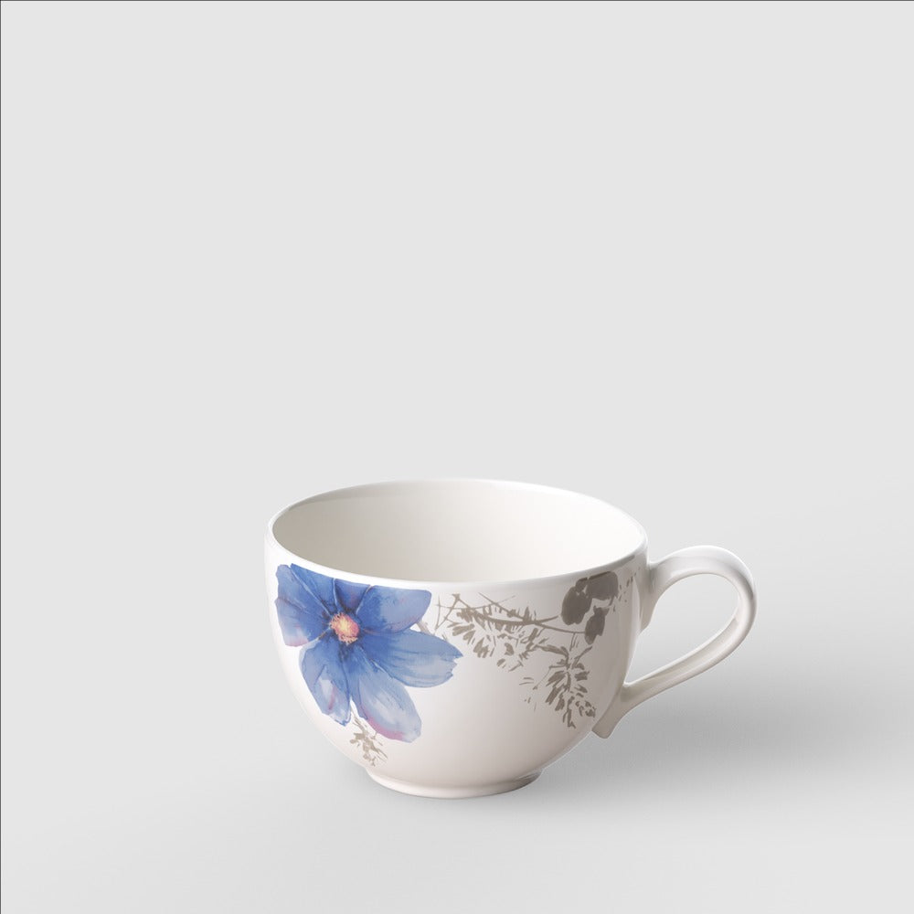 15 cl - Villeroy & Boch Mariefleur Gris Basic Tazzina Caffè In Porcellana Premium - Set 6 Pz