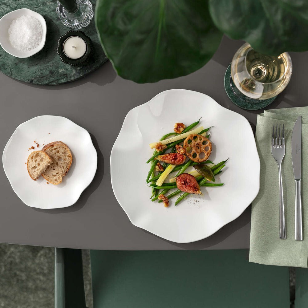 17.1 cm - Villeroy & Boch Pura Piatto Pane In Porcellana Premium - Set 6 Pz