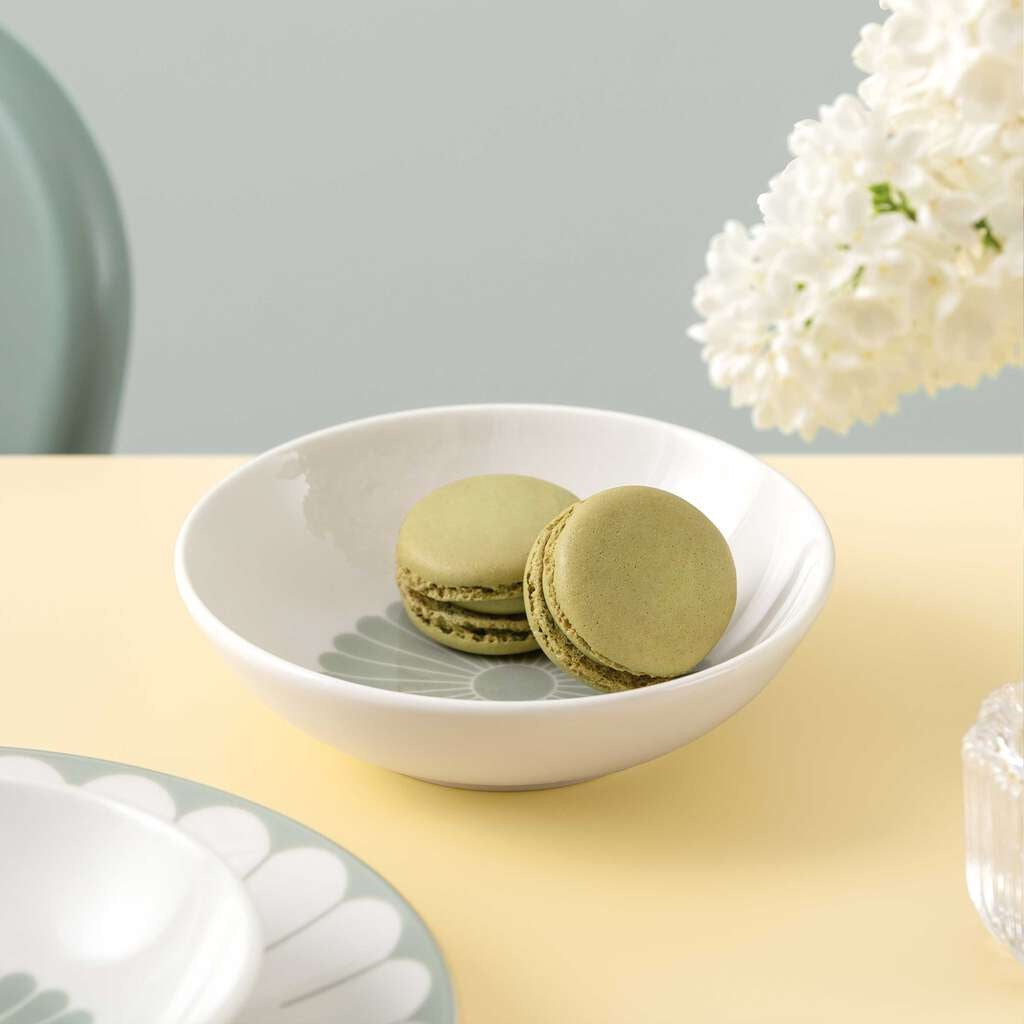 11 cl - Villeroy & Boch Fleur Coppetta Macedonia In Porcellana Premium Set 6 Pz