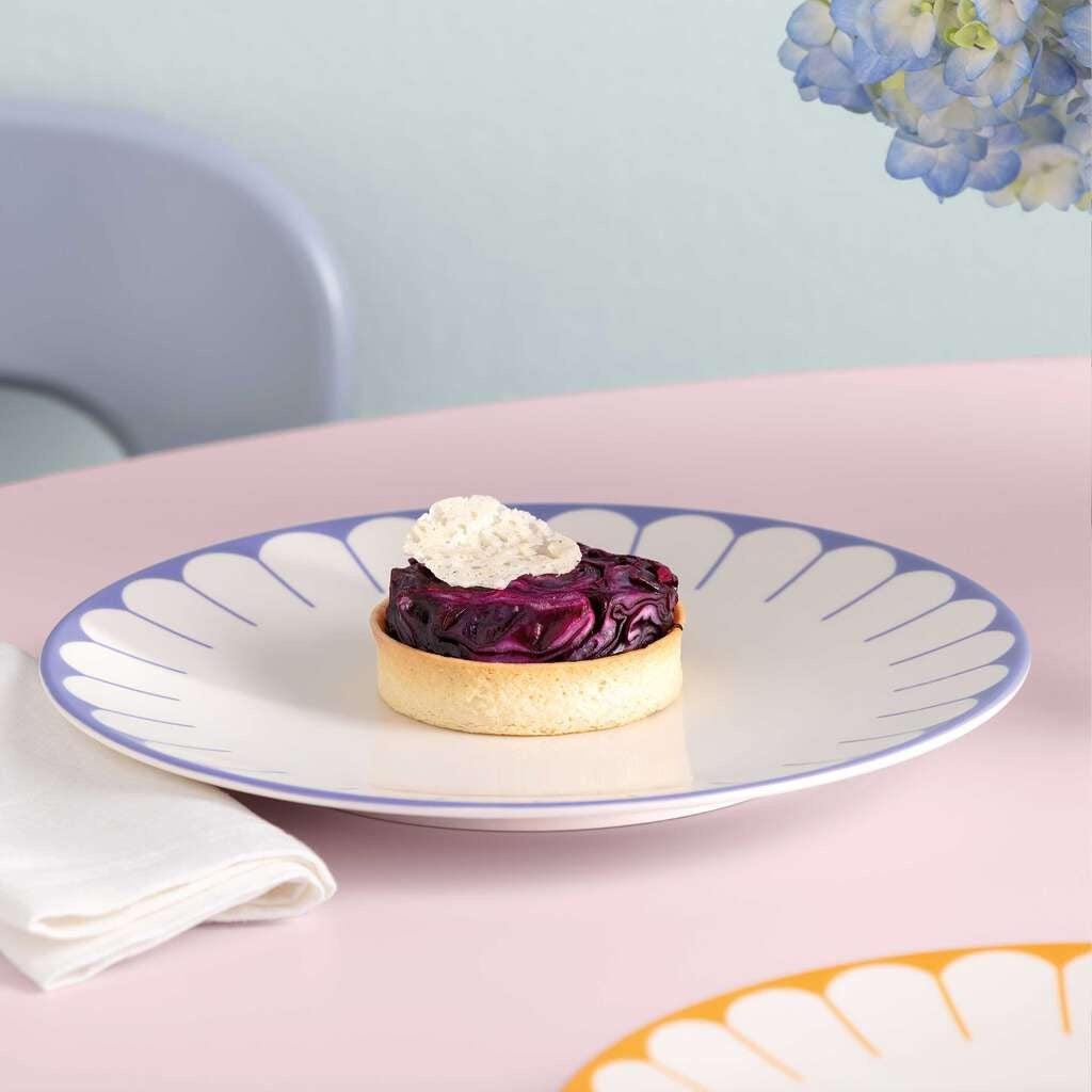 26.6 cm - Villeroy & Boch Fleur Piatto Piano In Porcellana Premium Set 6 Pz