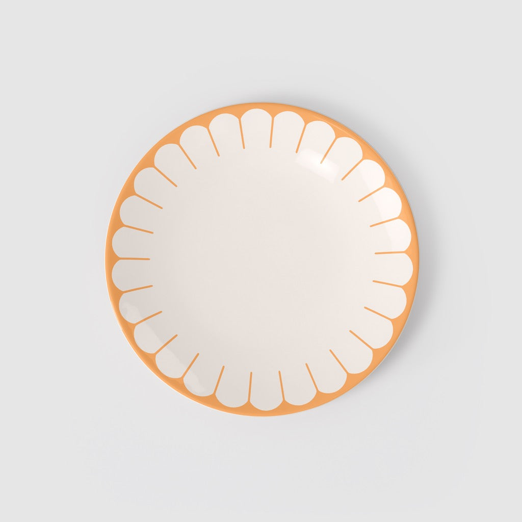 26.6 cm - Villeroy & Boch Fleur Piatto Piano In Porcellana Premium Set 6 Pz