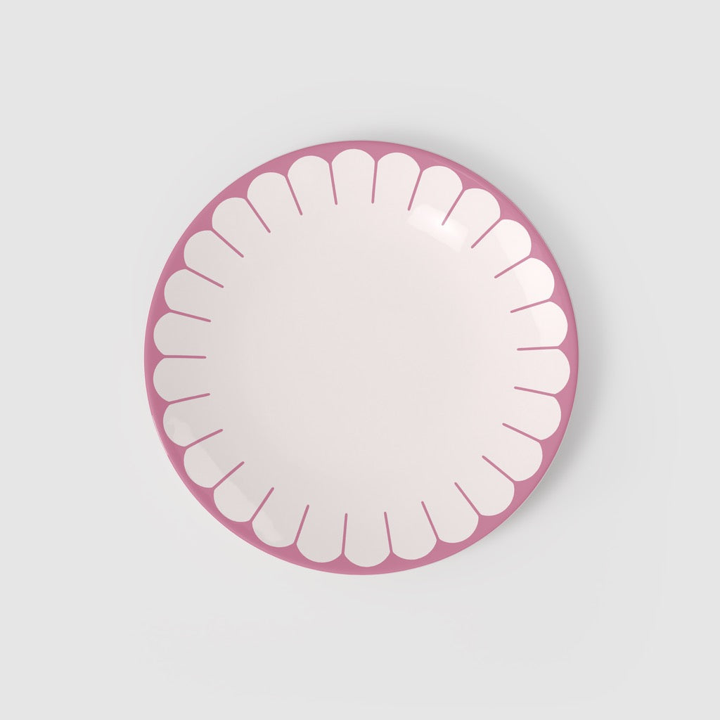 26.6 cm - Villeroy & Boch Fleur Piatto Piano In Porcellana Premium Set 6 Pz