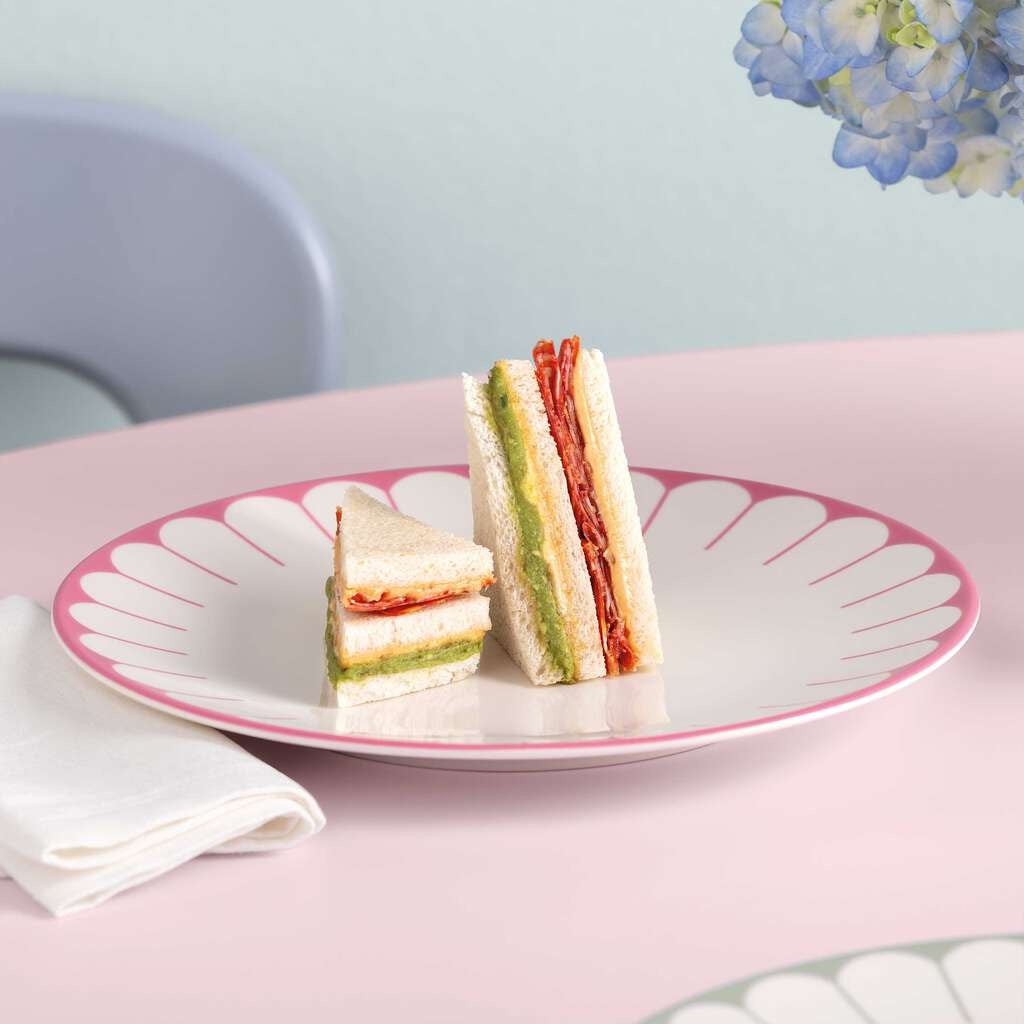 26.6 cm - Villeroy & Boch Fleur Piatto Piano In Porcellana Premium Set 6 Pz