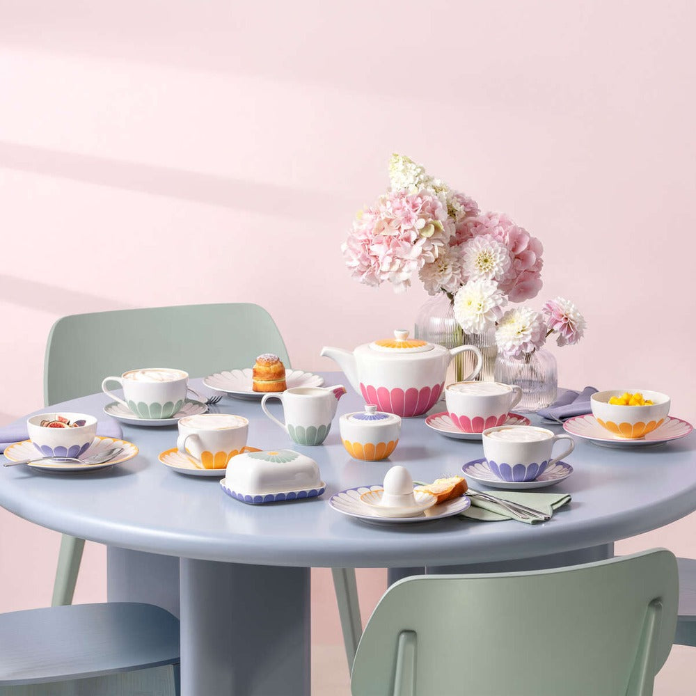 22 cl - Villeroy & Boch Fleur Ciotola In Porcellana Premium - Set 4 Pz