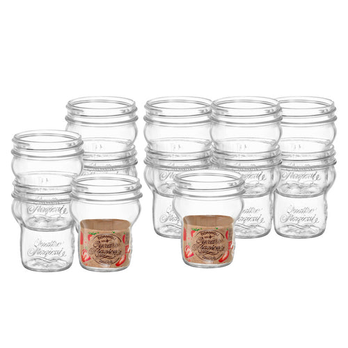 27.5 cl - Quattro Stagioni Stapelbaar Glas Zonder Capsule - Set 6 St.