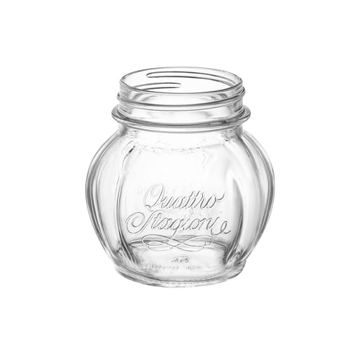 48.5 cl - Bormioli Rocco Quattro Stagioni Pomodoro Vasetto In Vetro Senza Capsula - Set 6 Pz