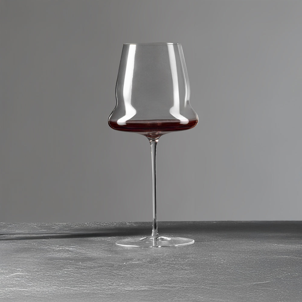 77 cl - Bormioli Luigi Sapientia Tasting Calice Vino Rosso Soffiato a Bocca In Vetro Set 2 Pz