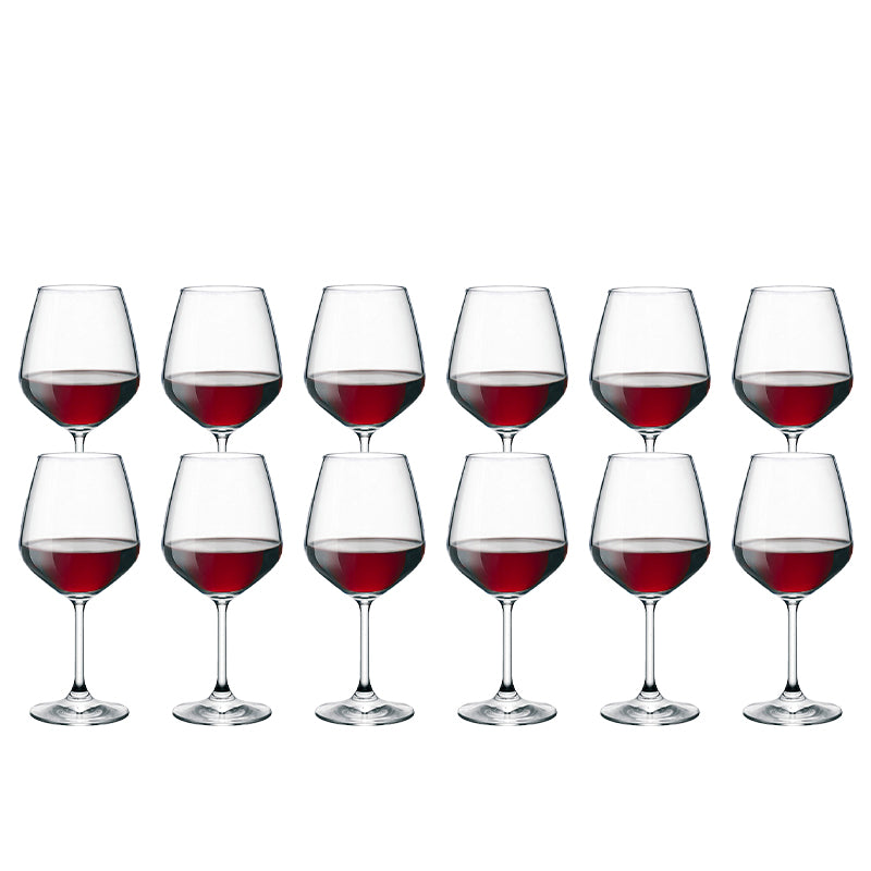 53 Cl Bormioli Rocco Divino Calice Vino Rosso In Vetro Set 12 Pezzi