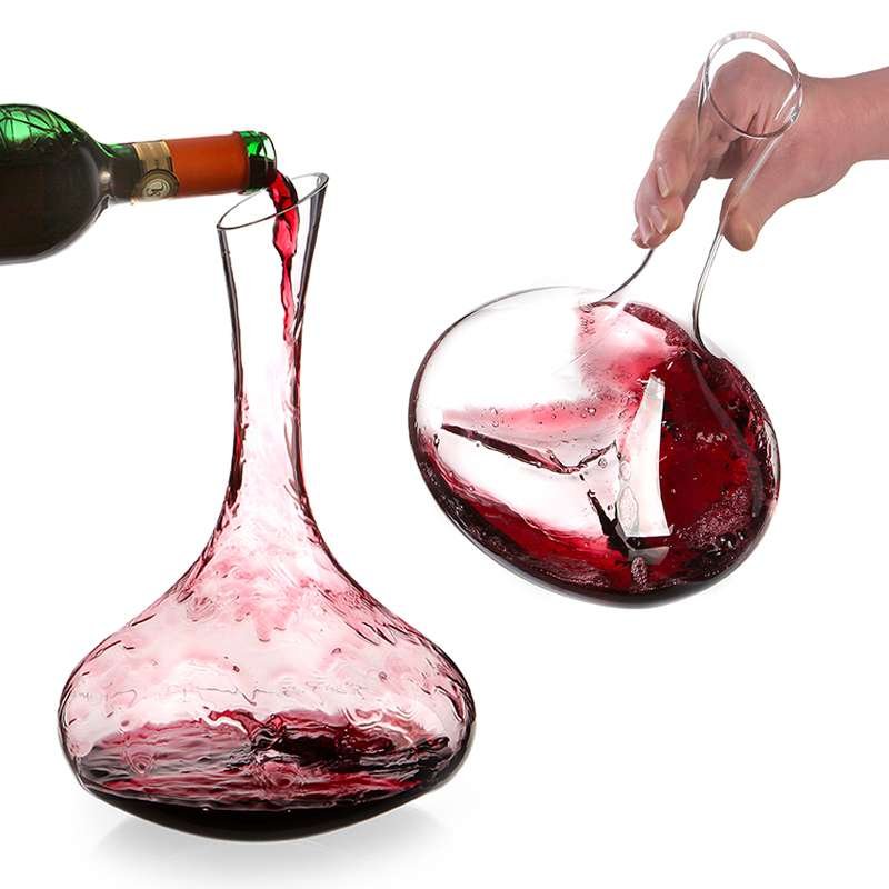 180 Cl Zieher Pebble Caraffa In Vetro Borosilicato