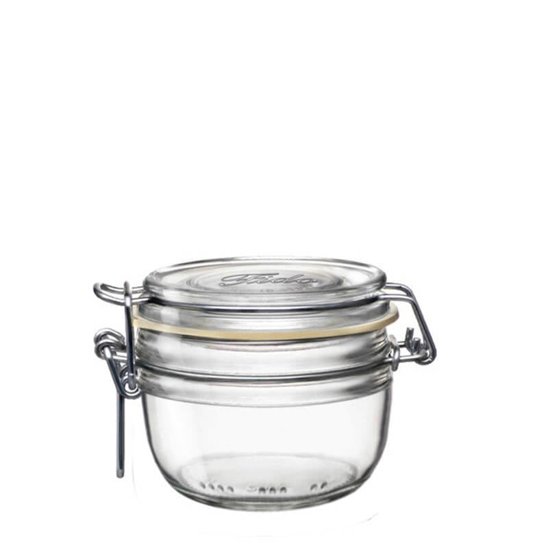 12 5 Cl Bormioli Rocco Fido Vasetto Ermetico Cilindrico In Vetro Set 12 Pz