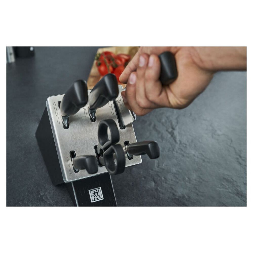 Zwilling 4 Stars Set Coltelli Con Ceppo In Frassino - Set 7 Pz