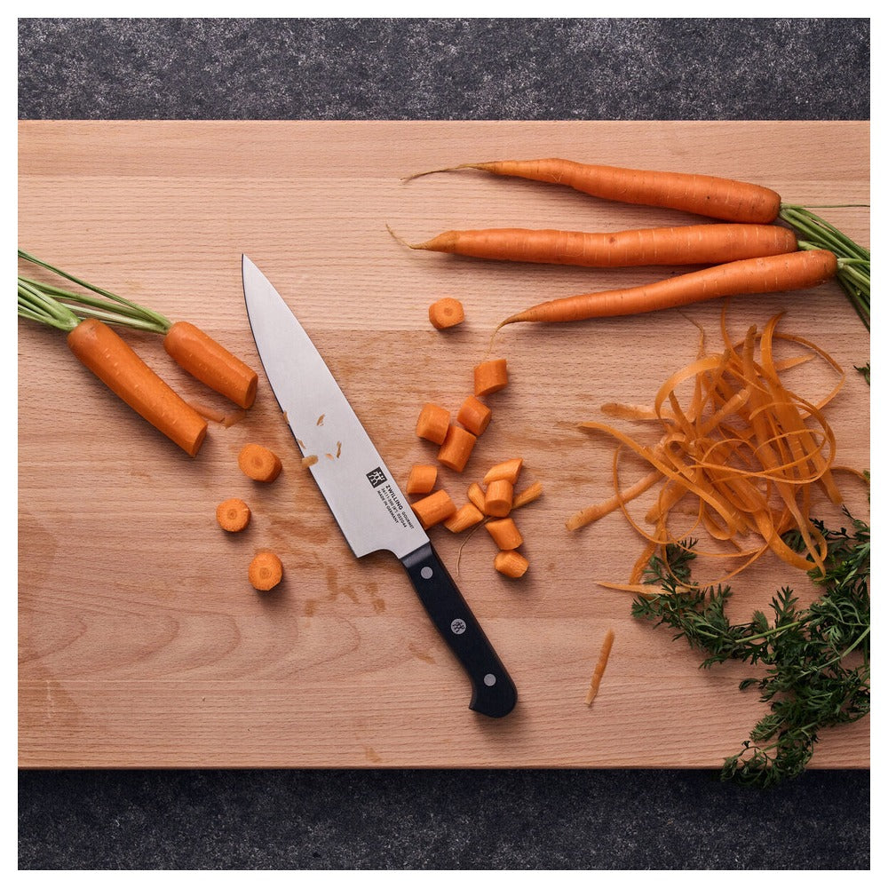 Zwilling Gourmet Coltello Chef Liscio In Acciaio Inox