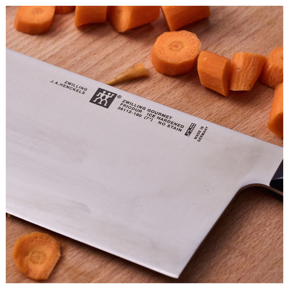 18 cm - Zwilling Gourmet Mannaia Liscia In Acciaio Inox