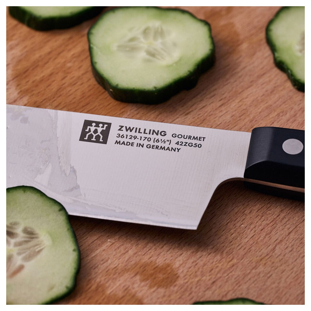 17 cm - Zwilling Gourmet Coltello Nakiri In Acciaio Inox