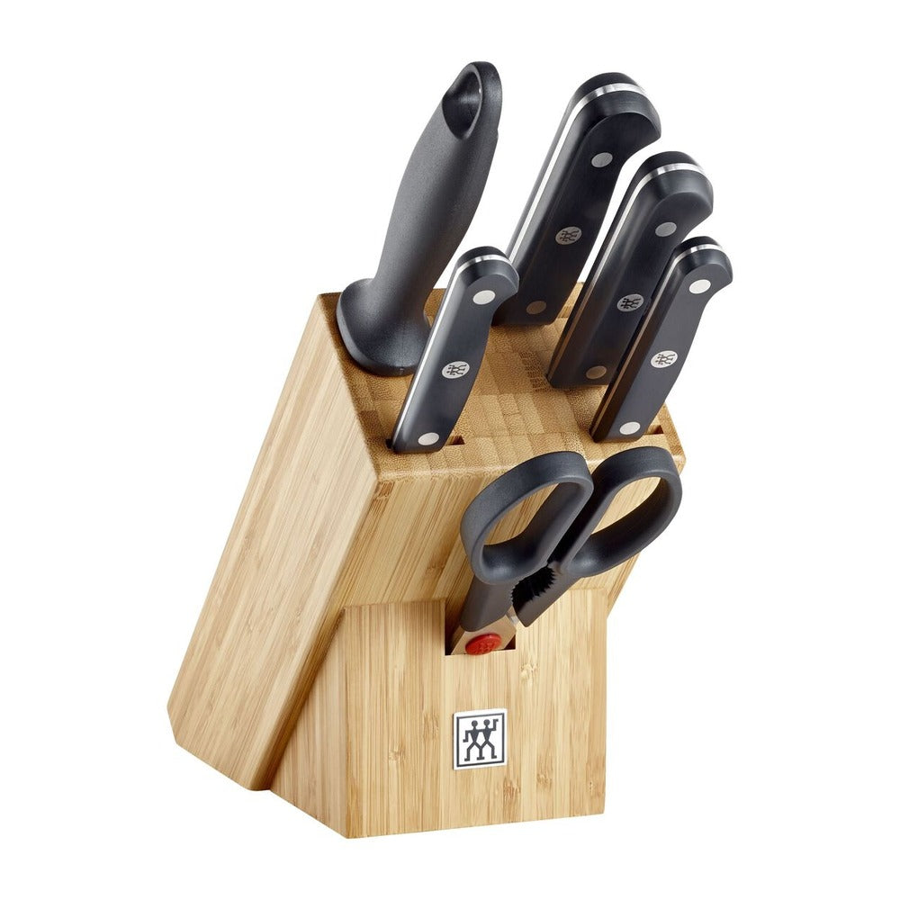 Zwilling Gourmet Set Coltelli Con Ceppo In Bambù - Set 7 Pz