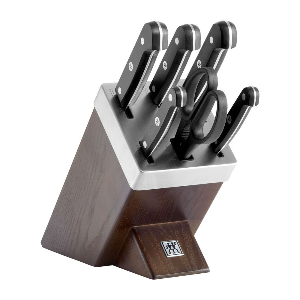 Zwilling Gourmet Set Coltelli Con Ceppo In Frassino - Set 7 Pz