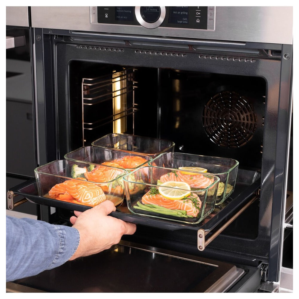 Zwilling Fresh & Save Start Set Kit Sottovuoto Con Contenitori In Vetro e Pompetta Per Sottovuoto - Set 7 Pz