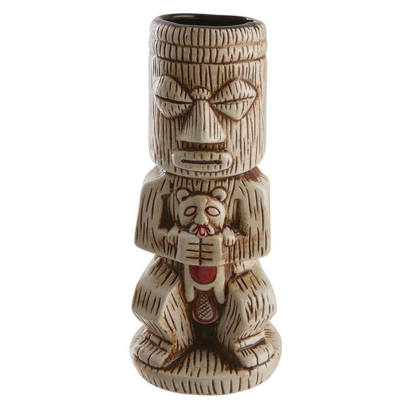 50 Cl Paderno Tiki Bicchiere In Ceramica In Vetro