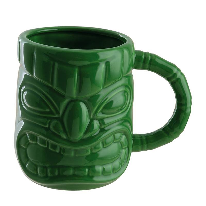 45 Cl Paderno Tiki Bicchiere In Ceramica In Vetro