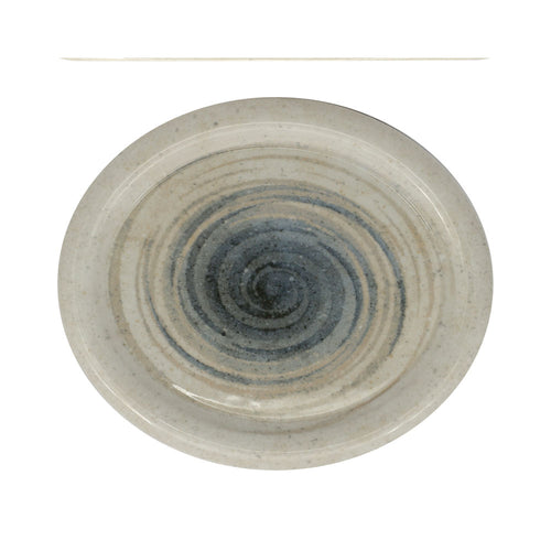 Saturnia Giotto Around Piatto Piano Ovale In Porcellana Set 6 Pz