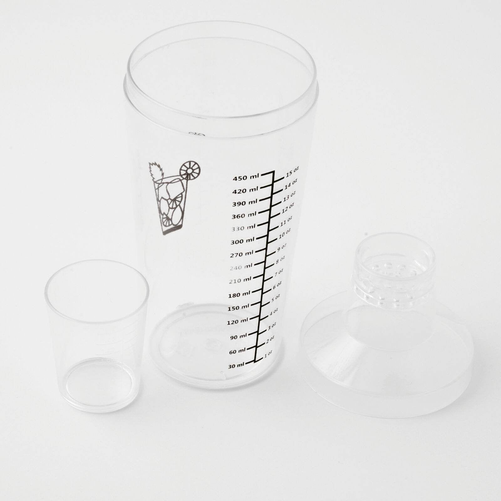 66 Cl Paderno Bar Happy Hour Shaker Long Drink In Acciaio Inox