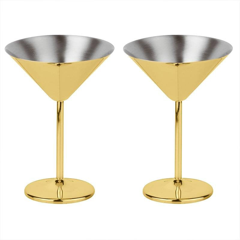 20 5 Cl Paderno Calici Margarita In Acciaio Inox Set 2 Pz