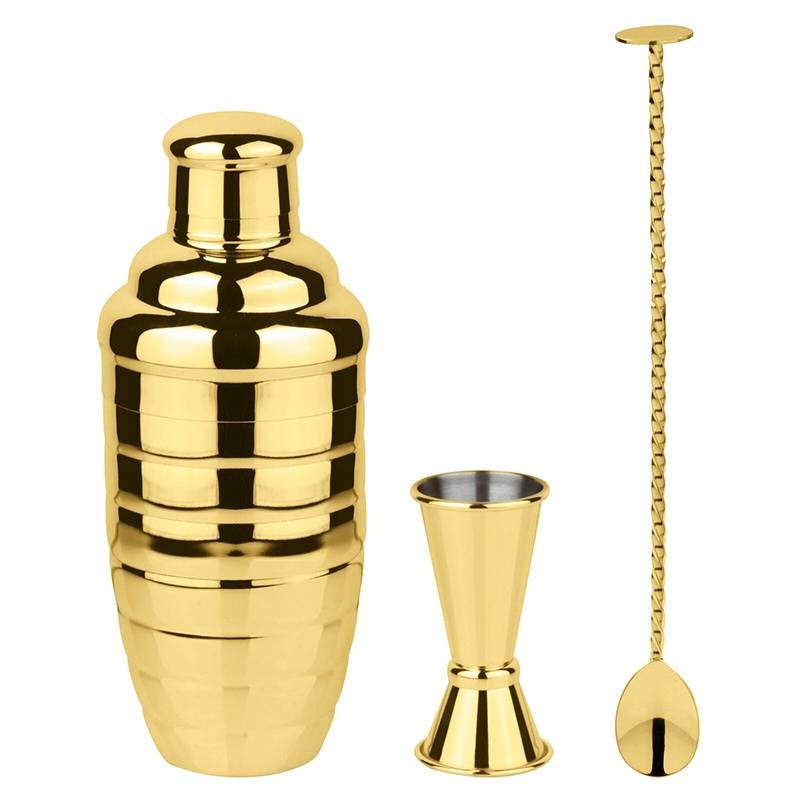 Paderno Starter Set Mixology In Acciaio Inox Set 3 Pz